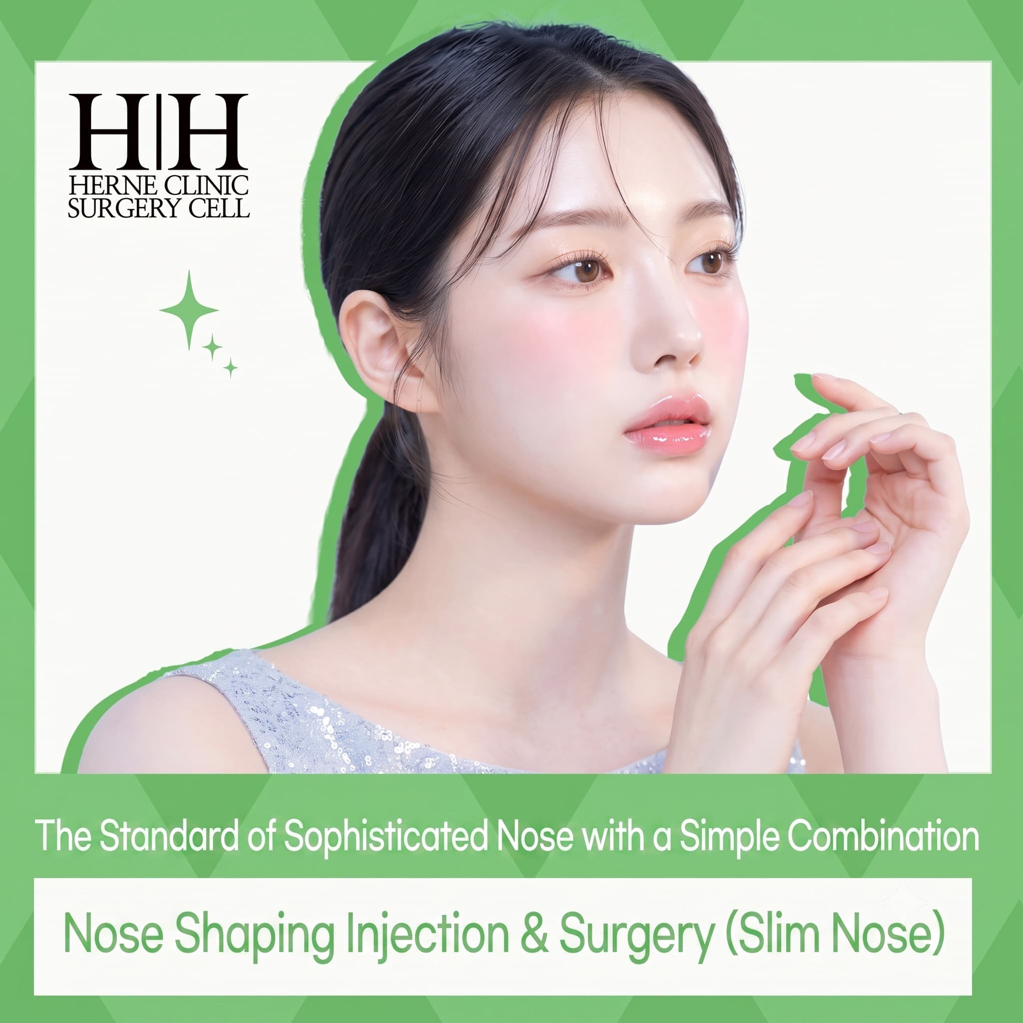 Herne Nose Sculpting Injection & Surgery (Slim Nose)