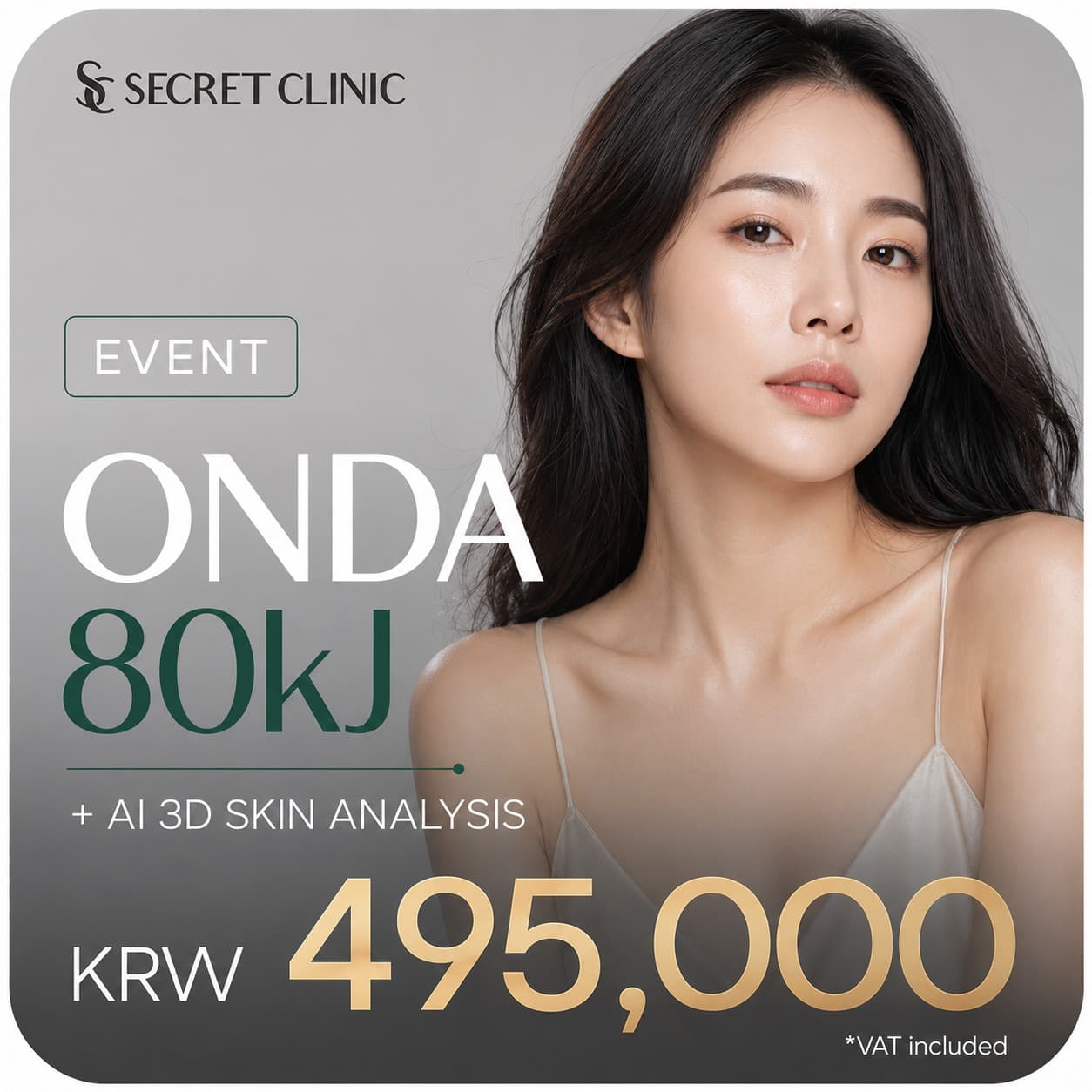 Onda (face) 80kJ + Ai 3D analysis diagnosis