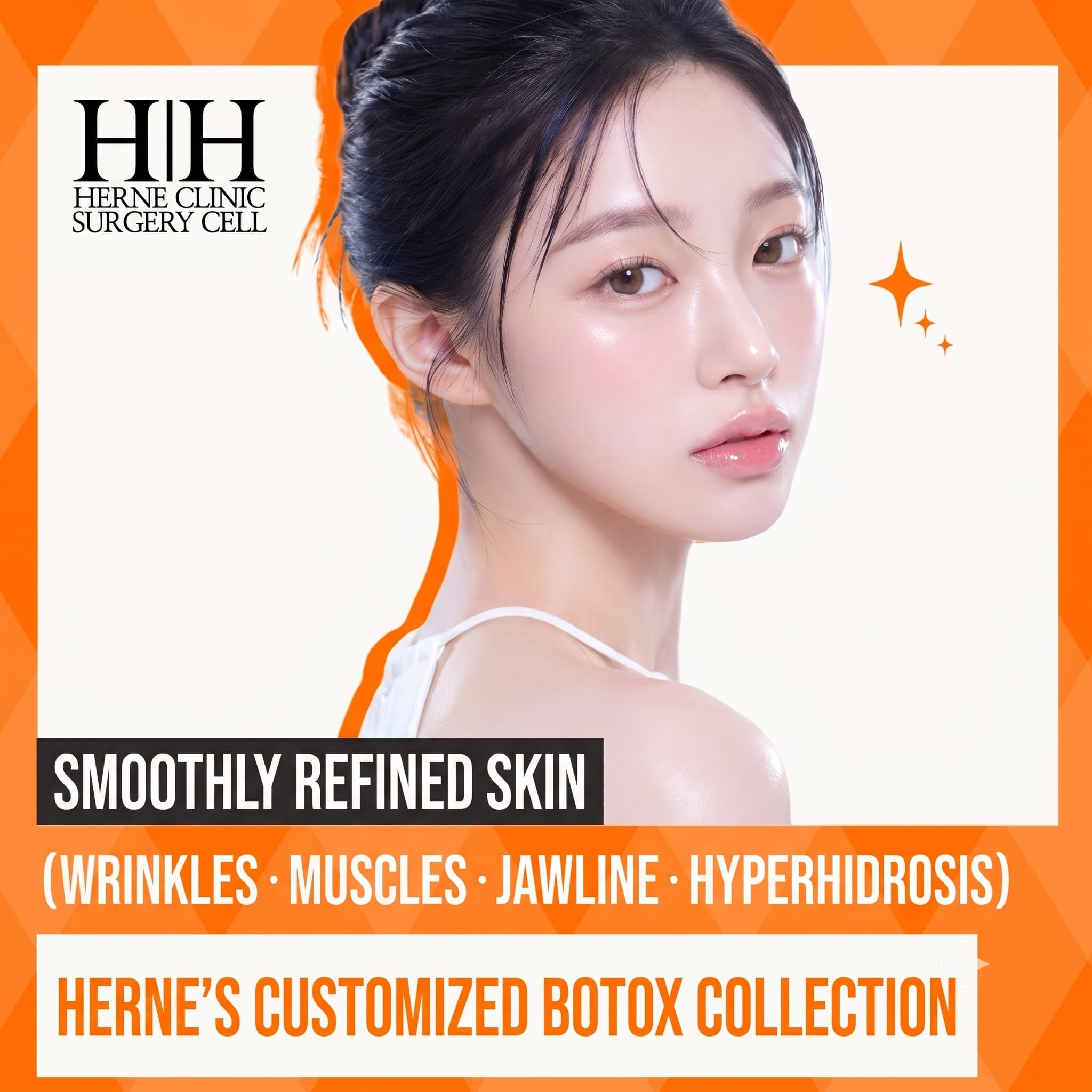 Herne customized Botox collection (square jaw, wrinkles, muscle, hyperhidrosis)