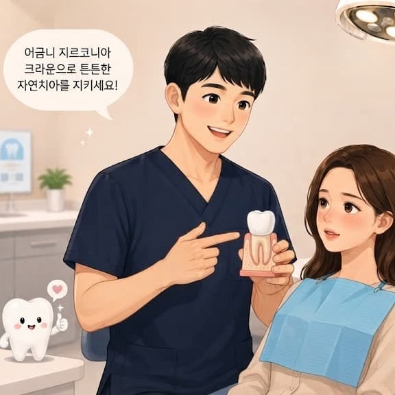 어금니 지르코니아 크라운