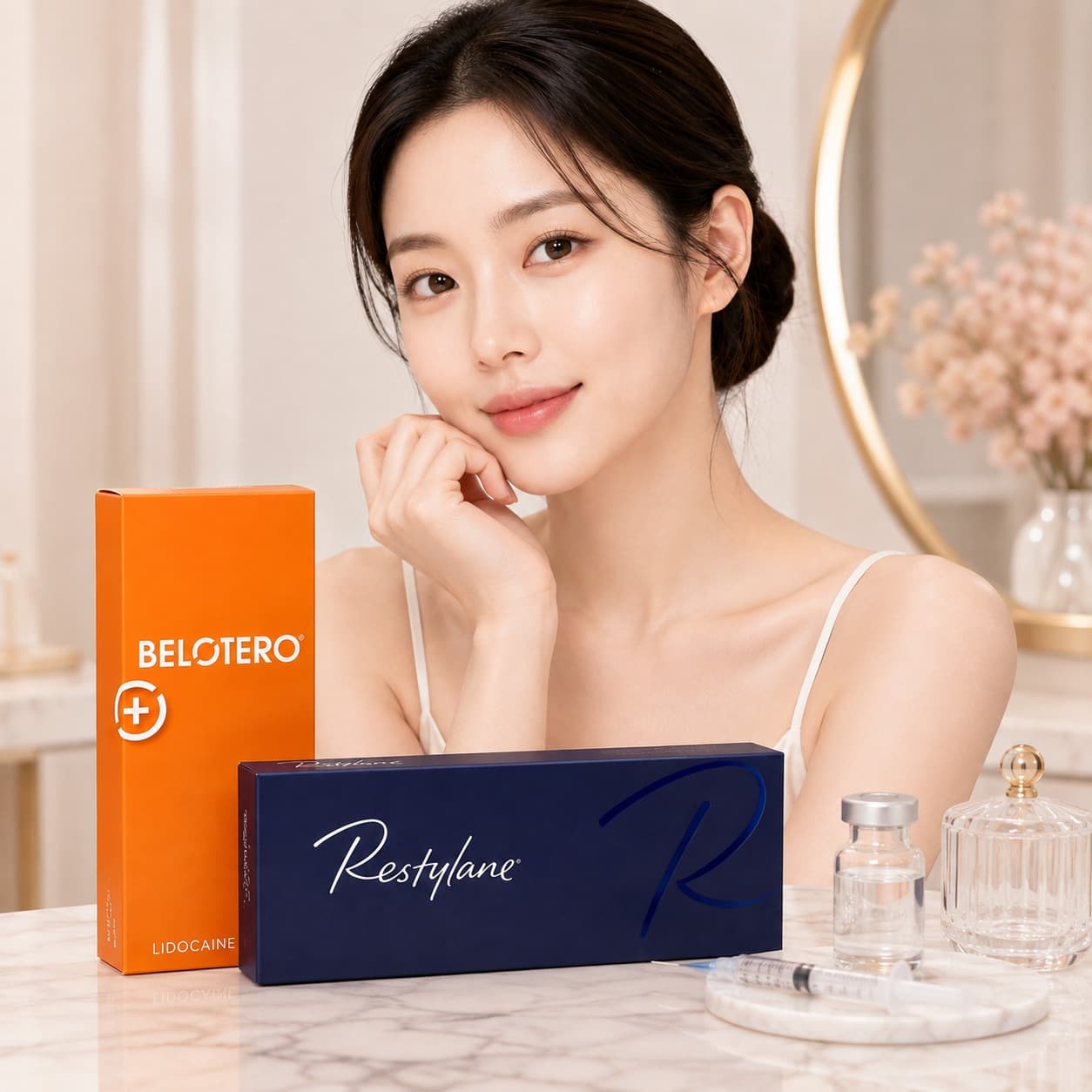 [面部、身体 填充物] Restylane（瑞蓝）、Belotero（保柔缇）、Rejueviel（进口原料 填充物 / 高端进口 填充物）