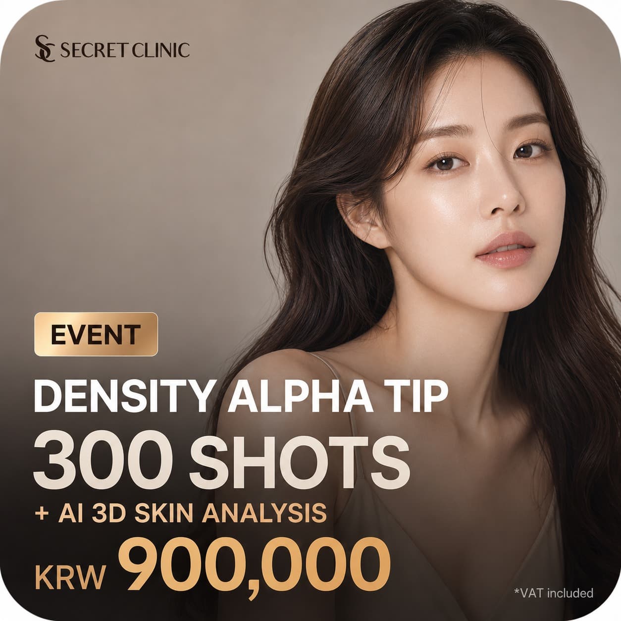 Density Alpha Tip 300 shots + AI 3D analysis diagnosis