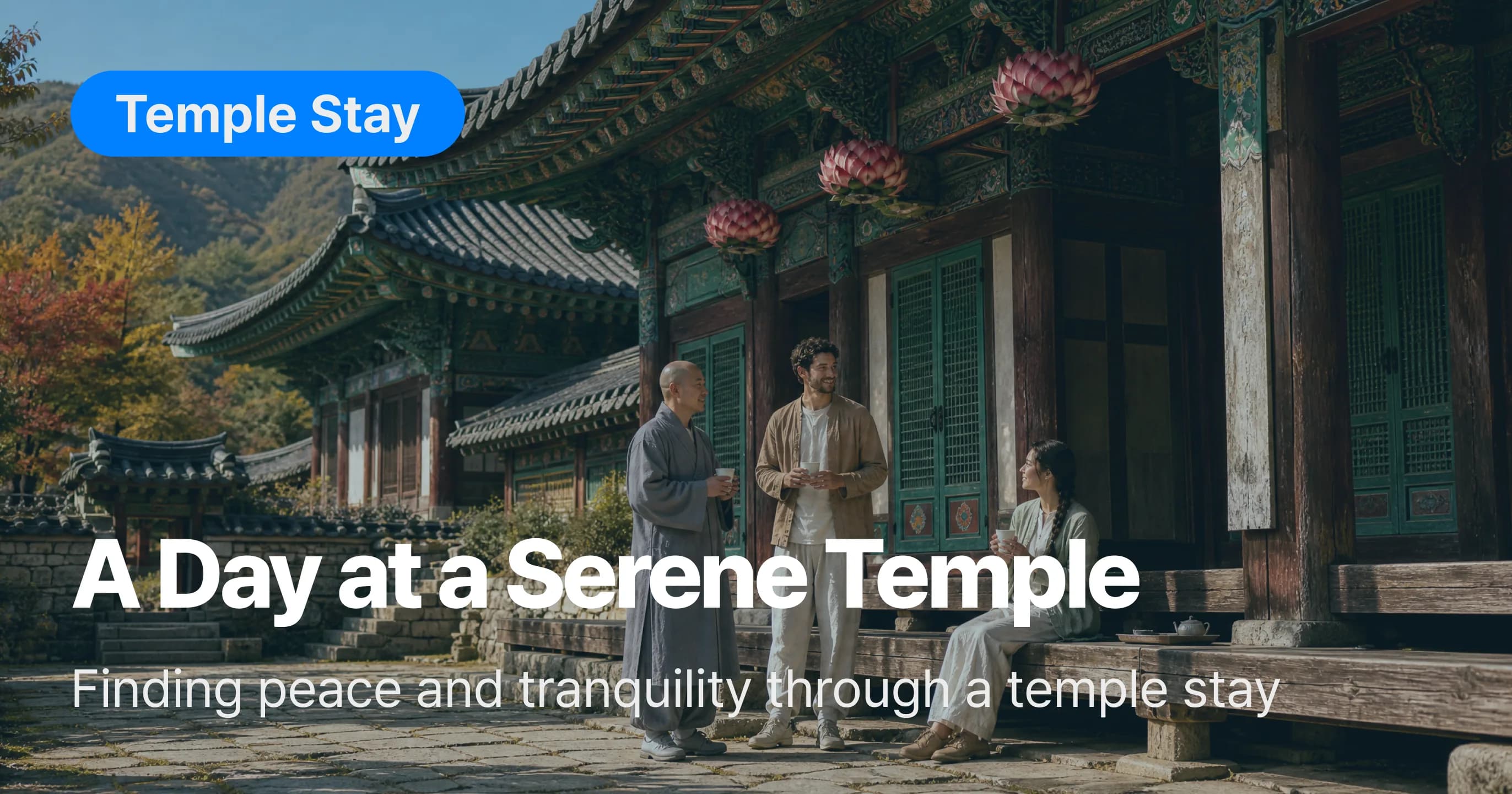 Temple stay collection banner