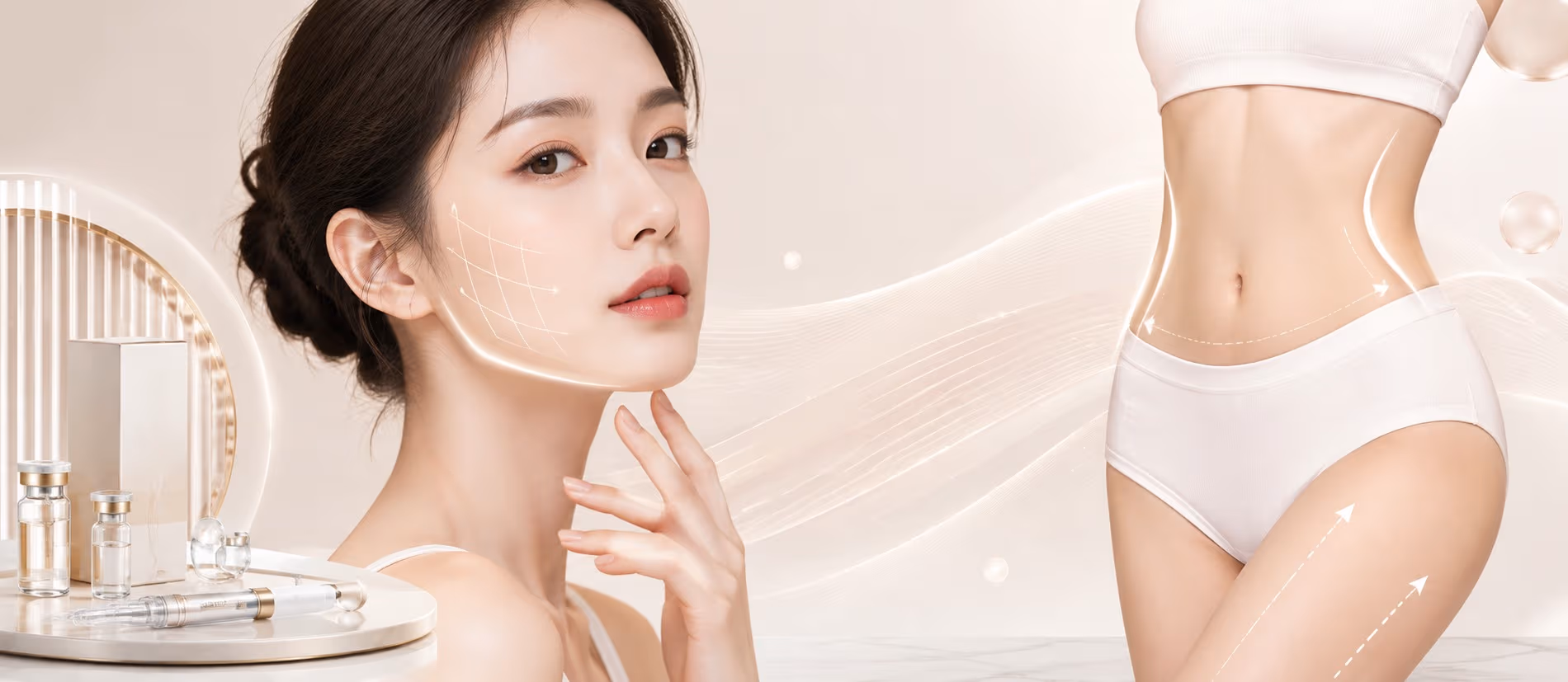 Contouring, Slimming, Lipolysis injection (Facial contouring, Body lipolysis, GPC injection, DCA injection)