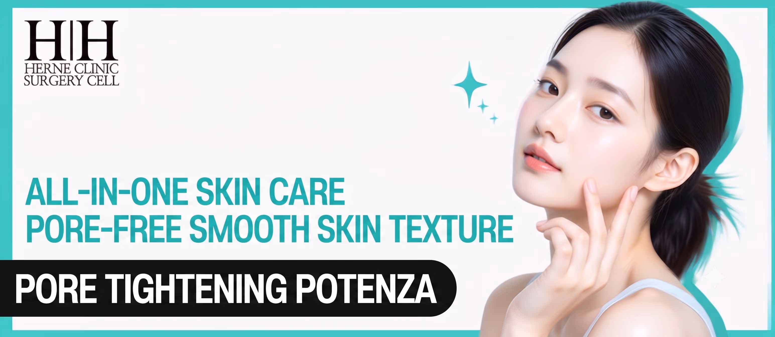 Pore-tightening Potenza - includes soothing care & full face & tip cost included