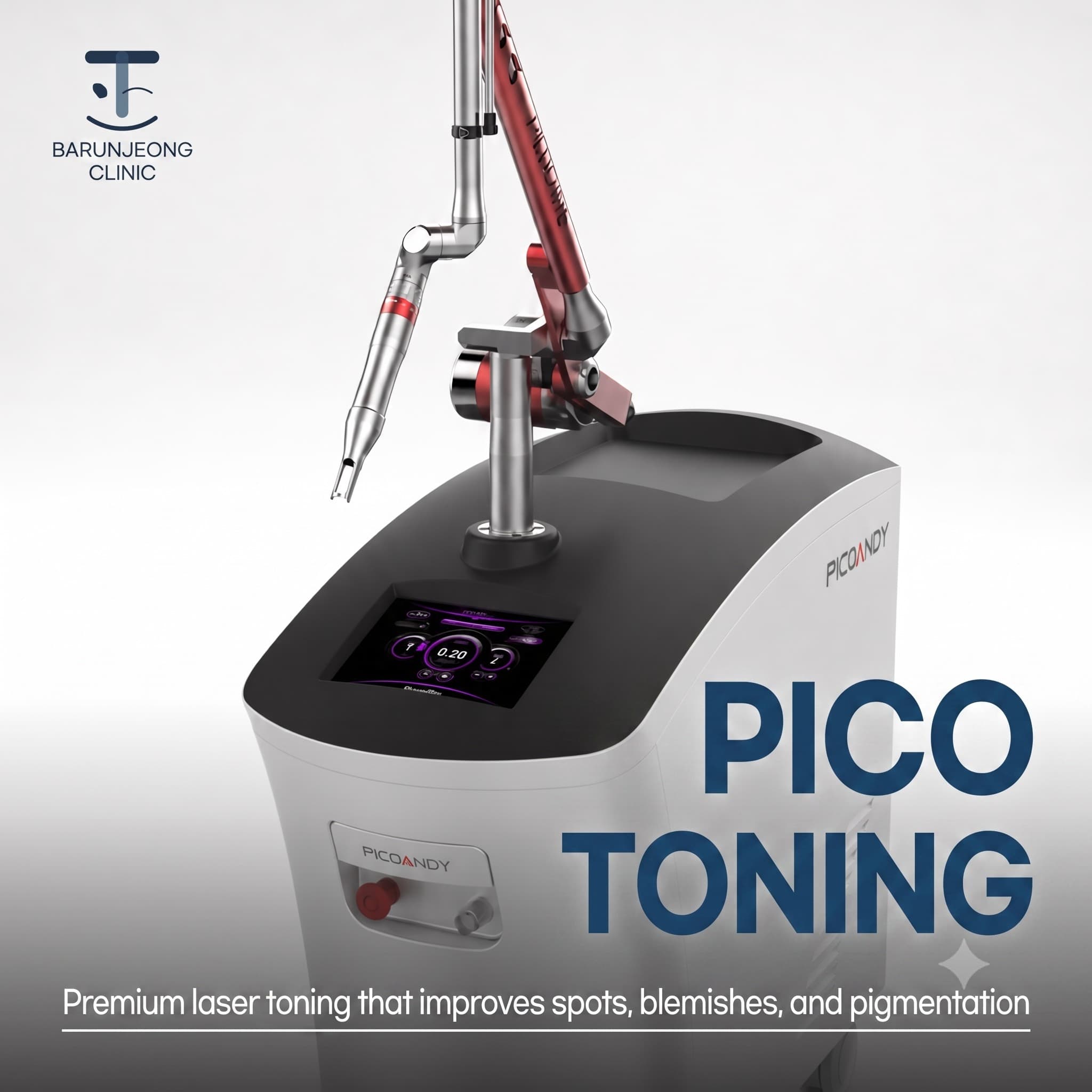 Pico laser toning (full face)